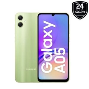 Samsung Galaxy A05 - 4G - 2 SIM - 6.7" - 4/64Go - 50Mpx - 5000 MAh - Vert + 24 Mois De Garantie