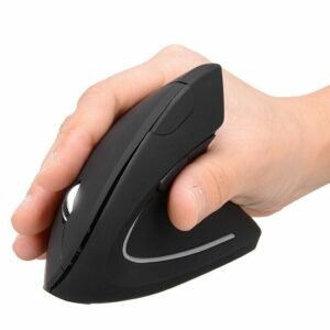 Souris Ergonomique Verticale Sans Fil - 2.4G, 1600 DPI, 5 Boutons, Récepteur USB