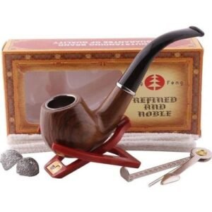 Ensemble de pipes à t-abac et c-igares en bois durables à collectionner