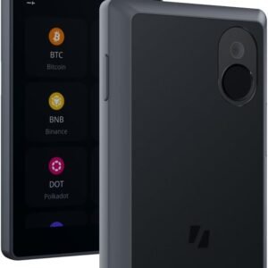Keystone - Portefeuille matériel de Crypto-Monnaie 100% entrebâillé, écran Tactile de 4 Pouces, stockez Votre Crypto en Toute sécurité (Keystone 3 Pro)