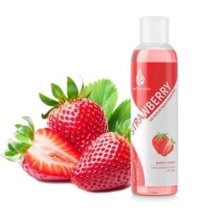Gel Lubrifiant Sexuel Fraise 200 ML Lubrifiant pour le vagin