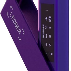 Ledger Nano X (Violet améthyste) Le Wallet Physique de cryptos - Bluetooth - Portefeuille idéal pour Acheter, gérer et Faire fructifier Vos Actifs numériques en sécurité