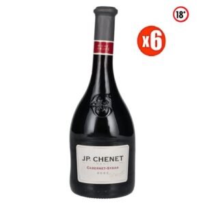 Chenet Cabernet Lot De 6 Bouteilles De Vin Rouge JP Chenet - CABERNET SYRAH - 75 Cl - 13% Alc